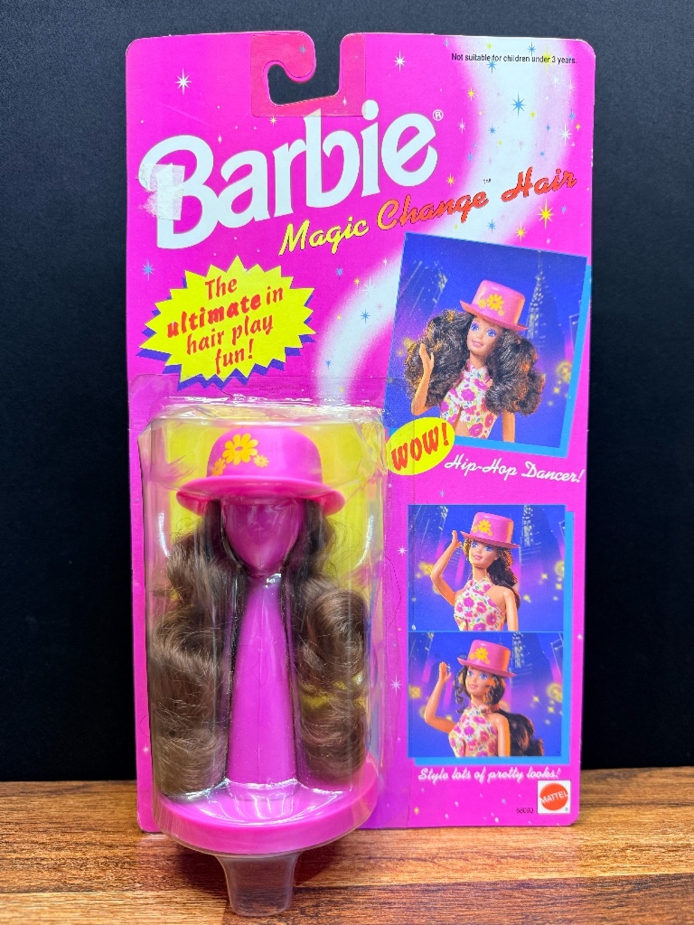 1994 MATTEL, INC. Barbie Magic Change Hair “Hip-Hop Dancer”